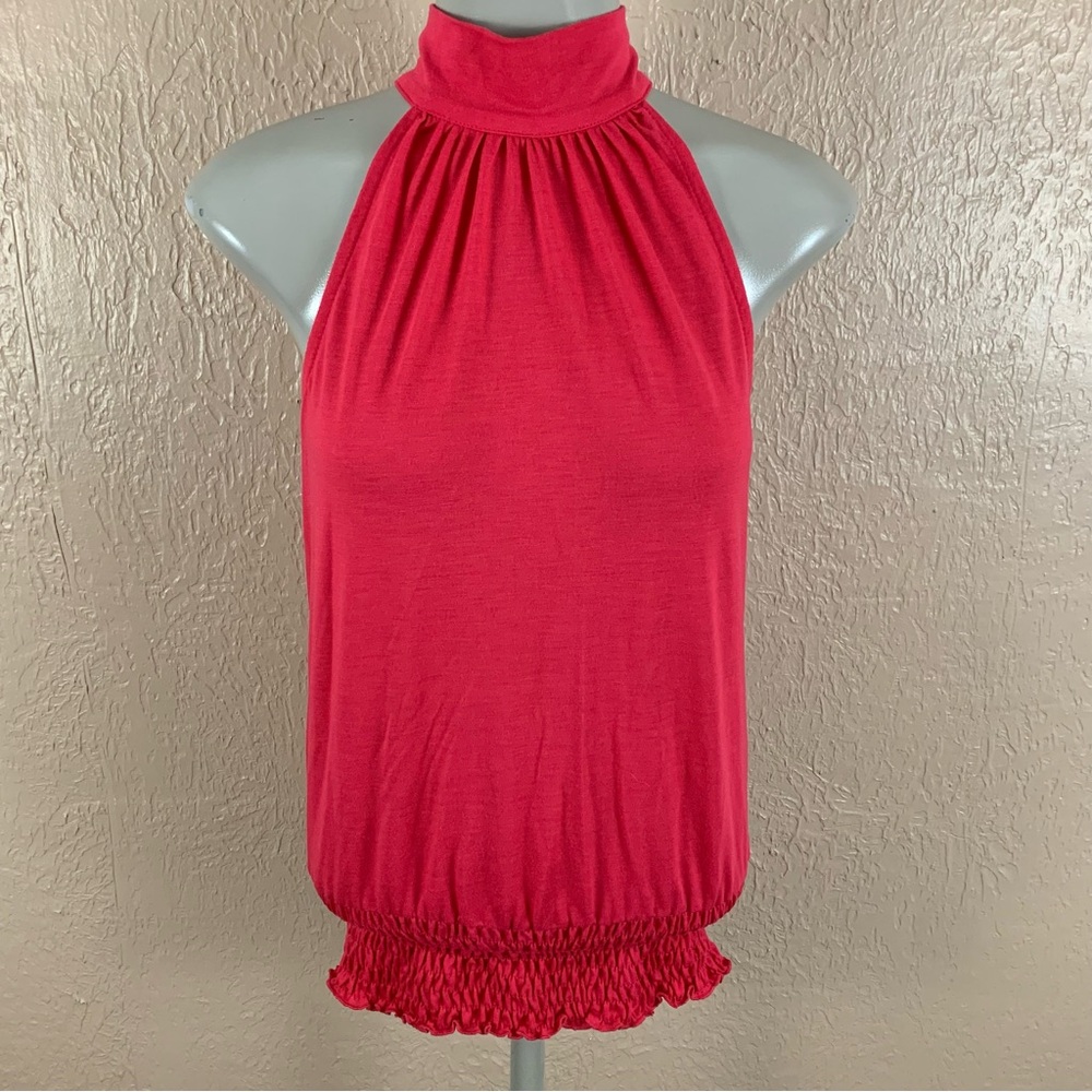 Body Central Pink Halter Tank Top
